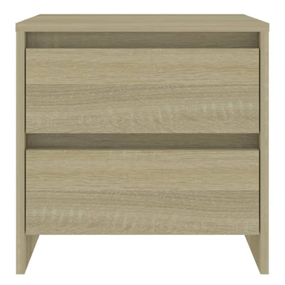 Bedside Cabinets 2 pcs Sonoma Oak 45x34.5x44.5 cm Engineered Wood