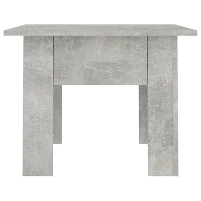 Coffee Table Concrete Grey 55x55x42 cm Engineered Wood