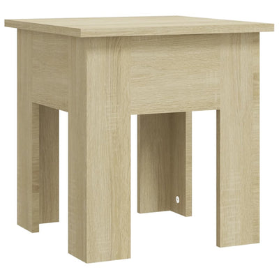 Coffee Table Sonoma Oak 40x40x42 cm Engineered Wood