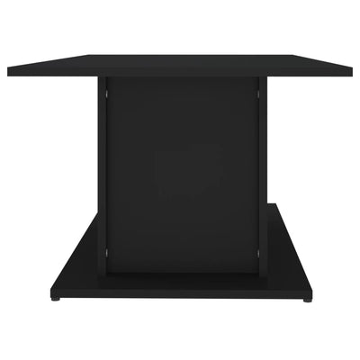 Coffee Table Black 102x55.5x40 cm Engineered Wood