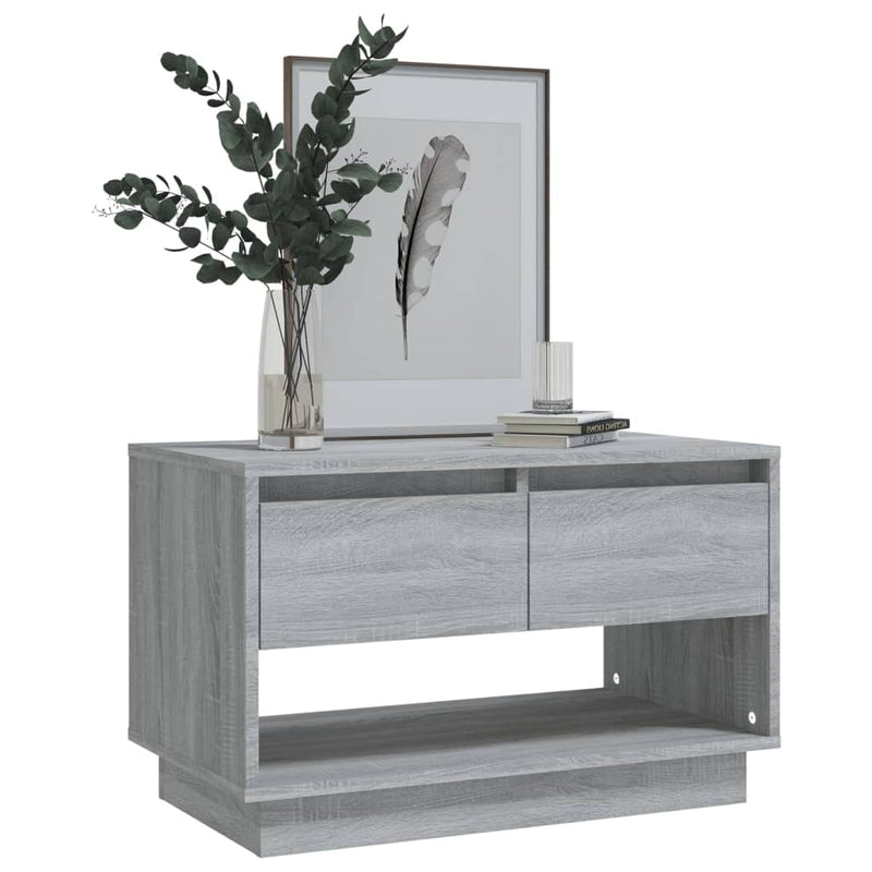 TV Cabinet Grey Sonoma 70x41x44 cm Engineered Wood