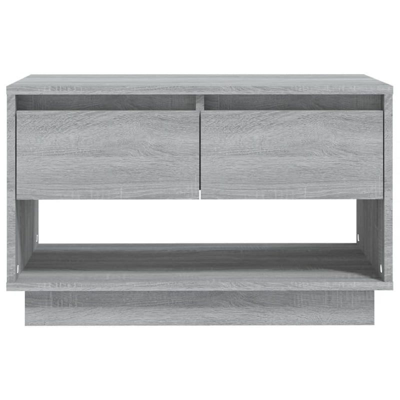 TV Cabinet Grey Sonoma 70x41x44 cm Engineered Wood