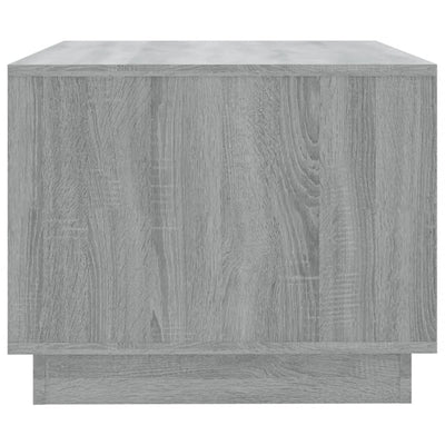 Coffee Table Grey Sonoma 102.5x55x44 cm Engineered Wood