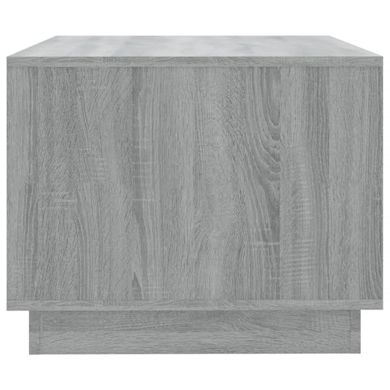 Coffee Table Grey Sonoma 102.5x55x44 cm Engineered Wood