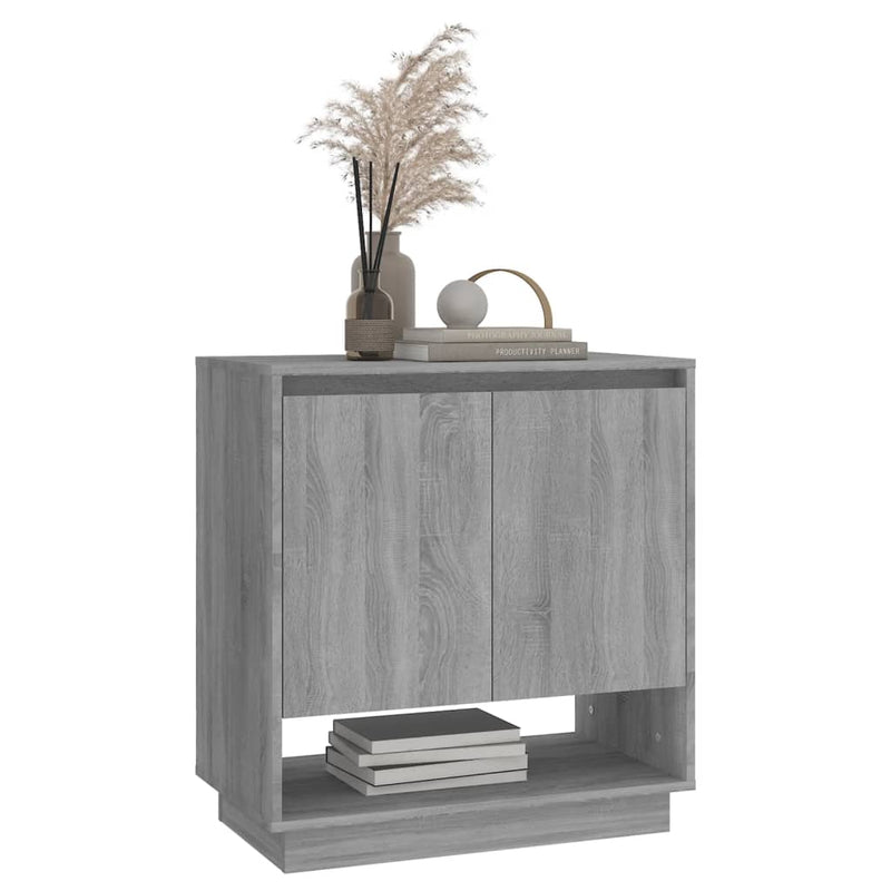 Sideboard Grey Sonoma 70x41x75 cm Engineered Wood