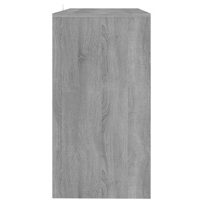 Console Table Grey Sonoma 89x41x76.5 cm Engineered Wood