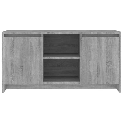 TV Cabinet Grey Sonoma 102x37.5x52.5 cm Engineered Wood