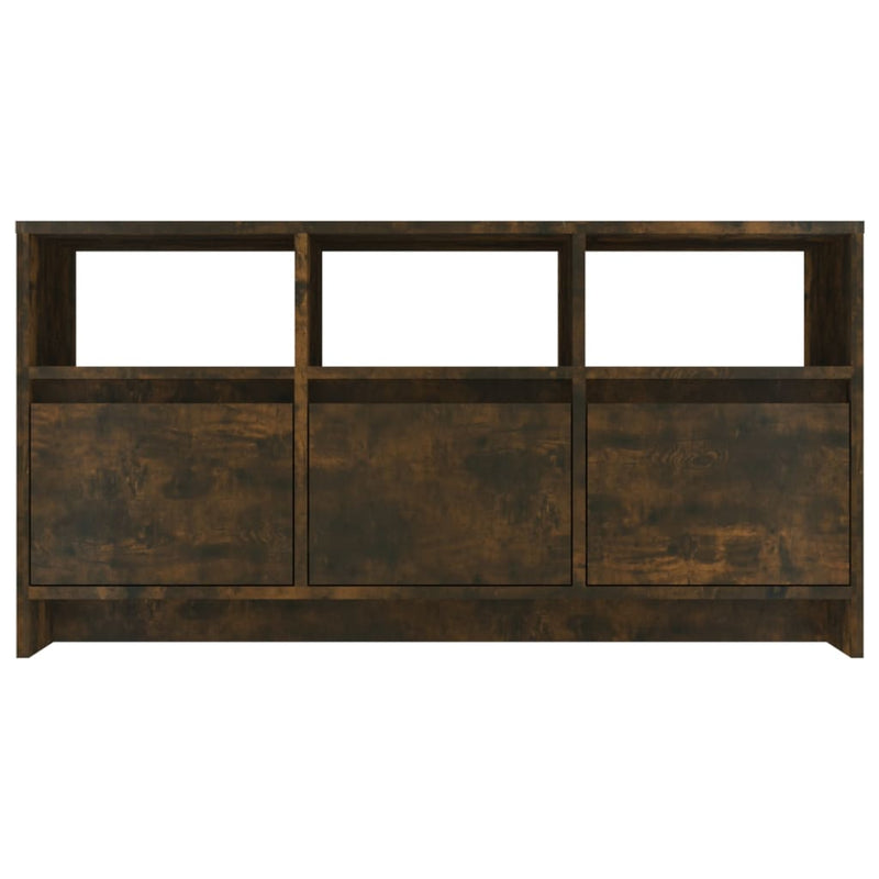 TV Cabinet Smoked Oak 102x37.5x52.5 cm Engineered Wood