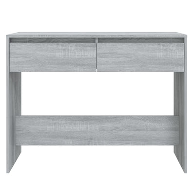 Console Table Grey Sonoma 100x35x76.5 cm Engineered Wood