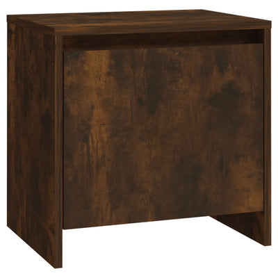 Bedside Cabinets 2 pcs Smoked Oak 45x34x44.5 cm Engineered Wood