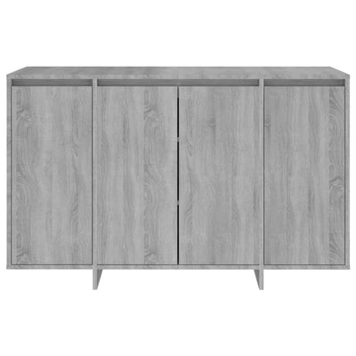 Sideboard Grey Sonoma 120x41x75 cm Engineered Wood