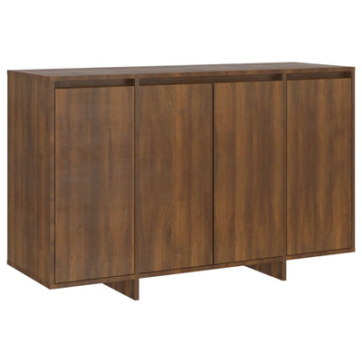 Sideboard Brown Oak 120x41x75 cm Engineered Wood