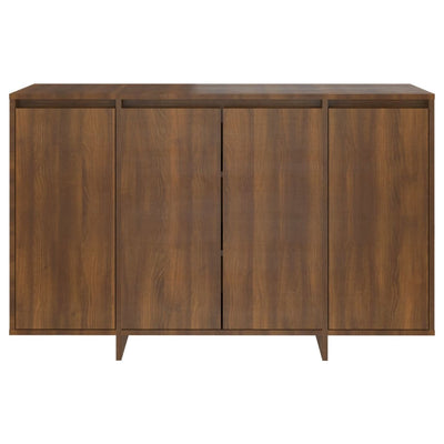 Sideboard Brown Oak 120x41x75 cm Engineered Wood