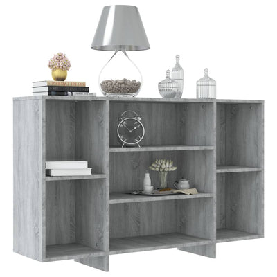 Sideboard Grey Sonoma 120x30x75 cm Engineered Wood