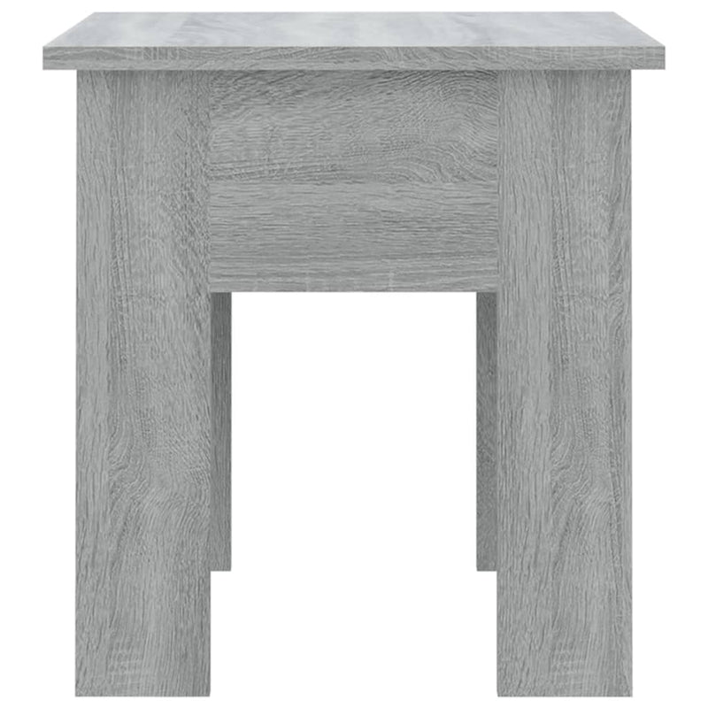 Coffee Table Grey Sonoma 40x40x42 cm Engineered Wood