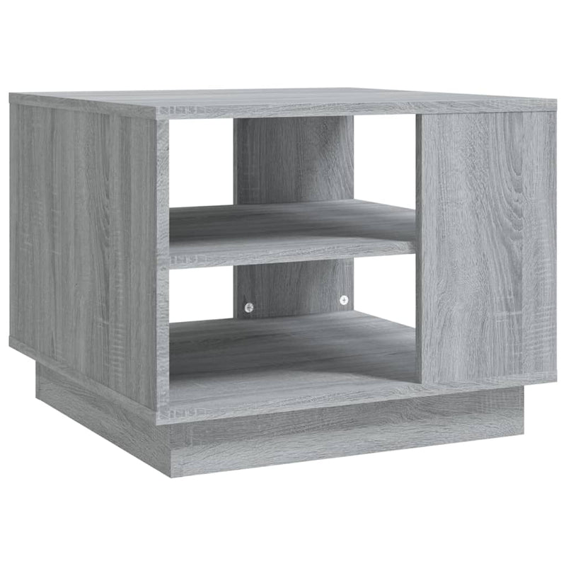 Coffee Table Grey Sonoma 55x55x43 cm Engineered Wood