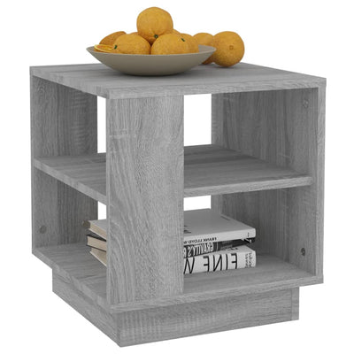 Coffee Table Grey Sonoma 40x40x43 cm Engineered Wood