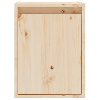 Wall Cabinet 30x30x40 cm Solid Wood Pine