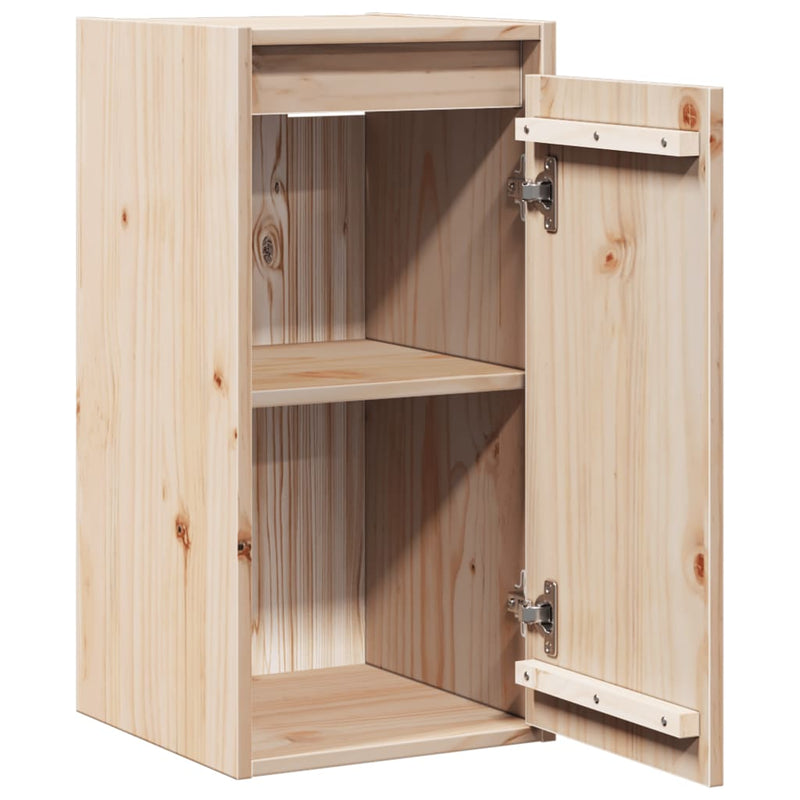 Wall Cabinets 2 pcs 30x30x60 cm Solid Wood Pine