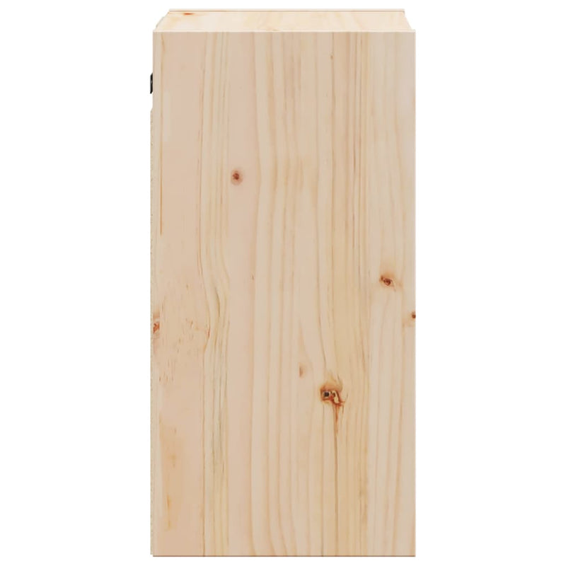 Wall Cabinets 2 pcs 30x30x60 cm Solid Wood Pine