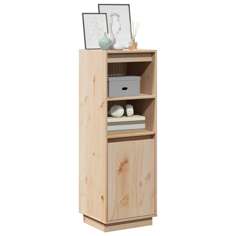 Highboard 37x34x110 cm Solid Wood Pine