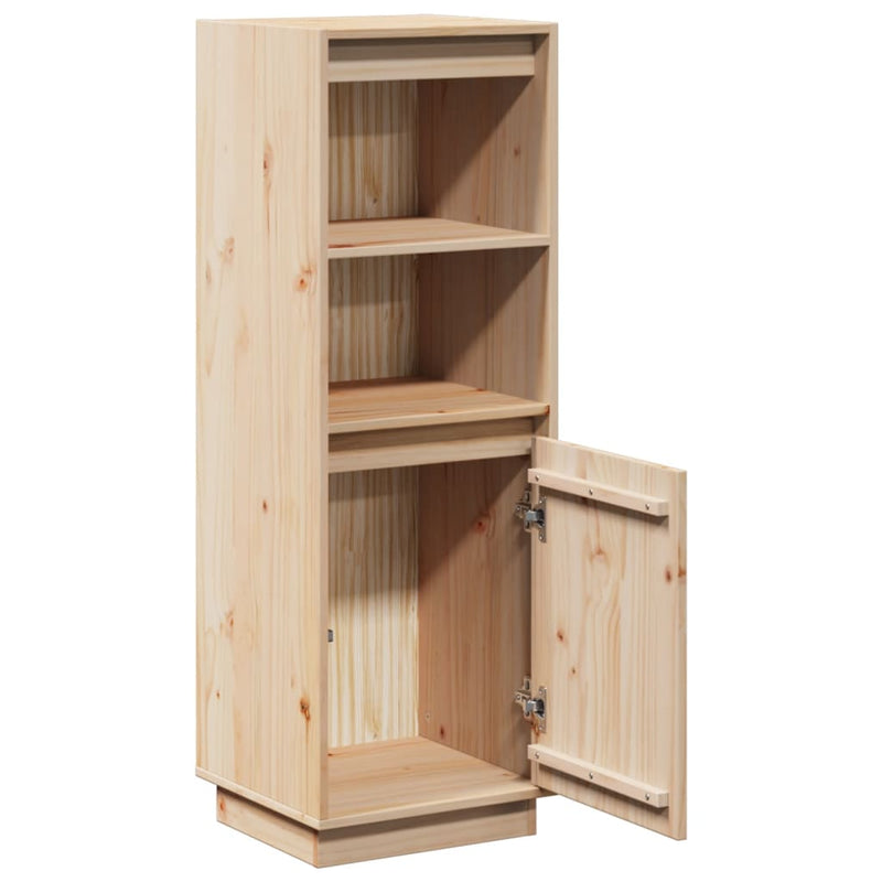 Highboard 37x34x110 cm Solid Wood Pine