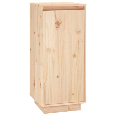 Shoe Cabinet 35x35x80 cm Solid Wood Pine