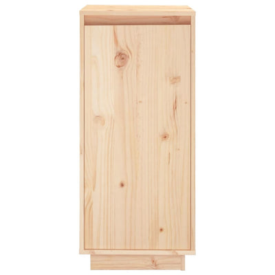 Shoe Cabinet 35x35x80 cm Solid Wood Pine