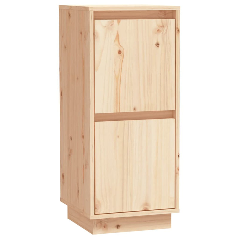 Sideboards 2 pcs 31.5x34x75 cm Solid Wood Pine