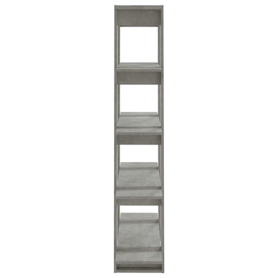 Book Cabinet/Room Divider Concrete Grey 100x30x160 cm