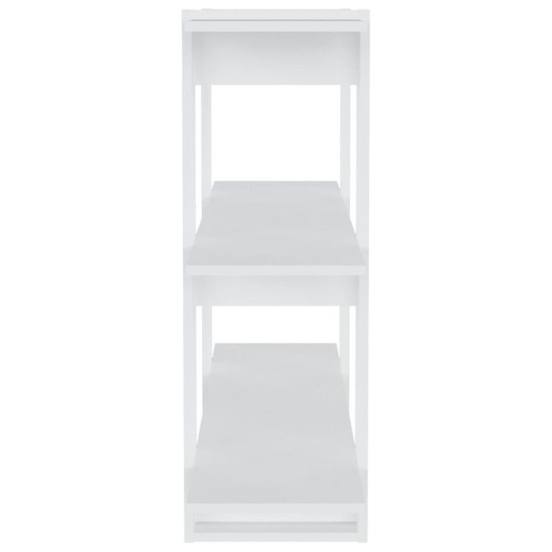 Book Cabinet/Room Divider White 100x30x87 cm