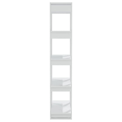 Book Cabinet/Room Divider White 80x30x160 cm Engineered Wood