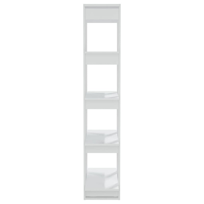 Book Cabinet/Room Divider White 80x30x160 cm Engineered Wood