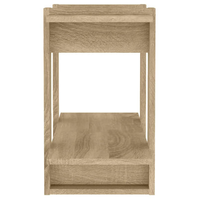 Book Cabinet/Room Divider Sonoma Oak 80x30x51 cm