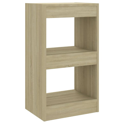 Book Cabinet/Room Divider Sonoma Oak 40x30x72 cm