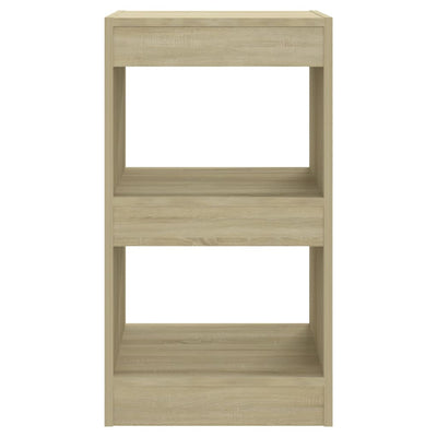 Book Cabinet/Room Divider Sonoma Oak 40x30x72 cm