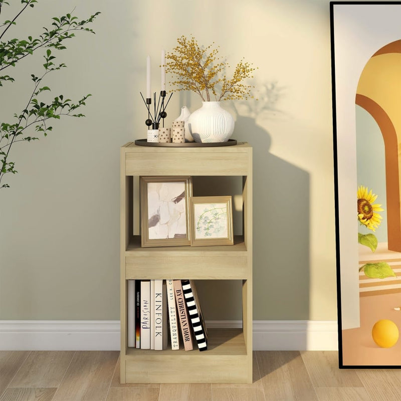 Book Cabinet/Room Divider Sonoma Oak 40x30x72 cm