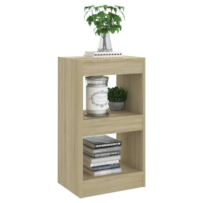 Book Cabinet/Room Divider Sonoma Oak 40x30x72 cm