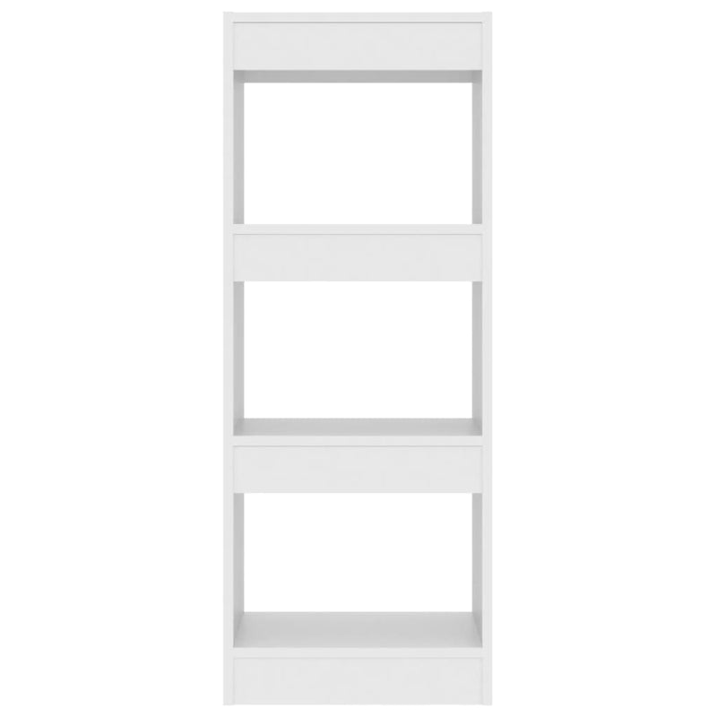 Book Cabinet/Room Divider White 40x30x103 cm Engineered Wood