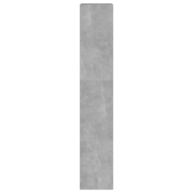 Book Cabinet/Room Divider Concrete Grey 40x30x166 cm