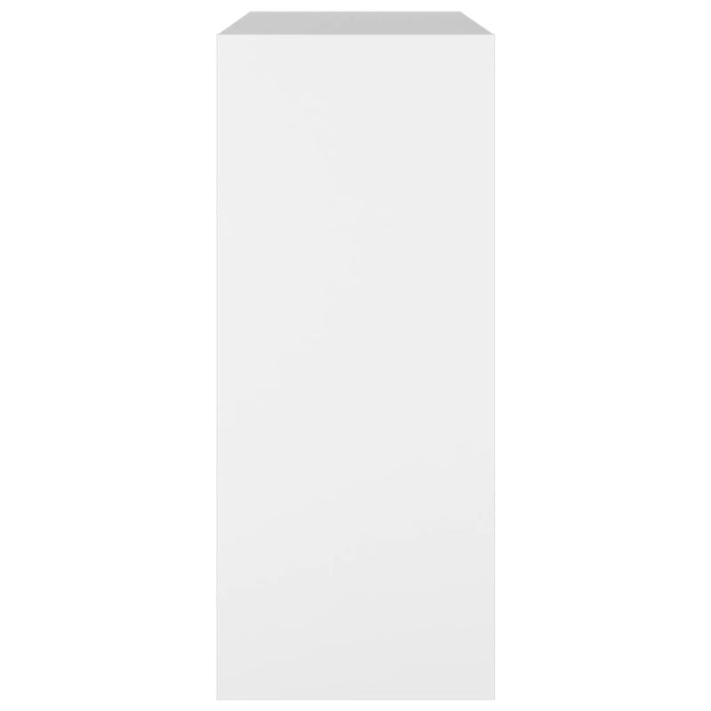 Book Cabinet/Room Divider White 80x30x72 cm