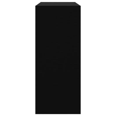 Book Cabinet/Room Divider Black 80x30x72 cm