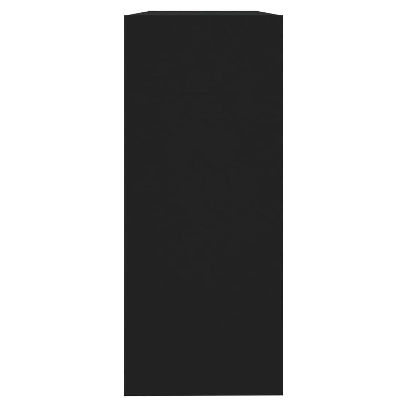 Book Cabinet/Room Divider Black 100x30x72 cm