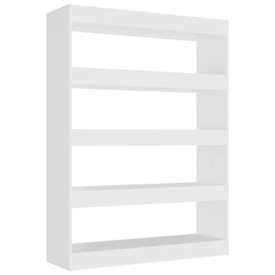 Book Cabinet/Room Divider White 100x30x135 cm