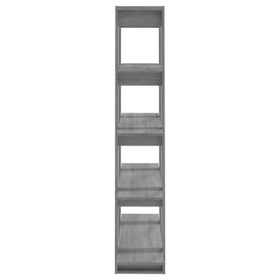 Book Cabinet/Room Divider Grey Sonoma 100x30x160 cm