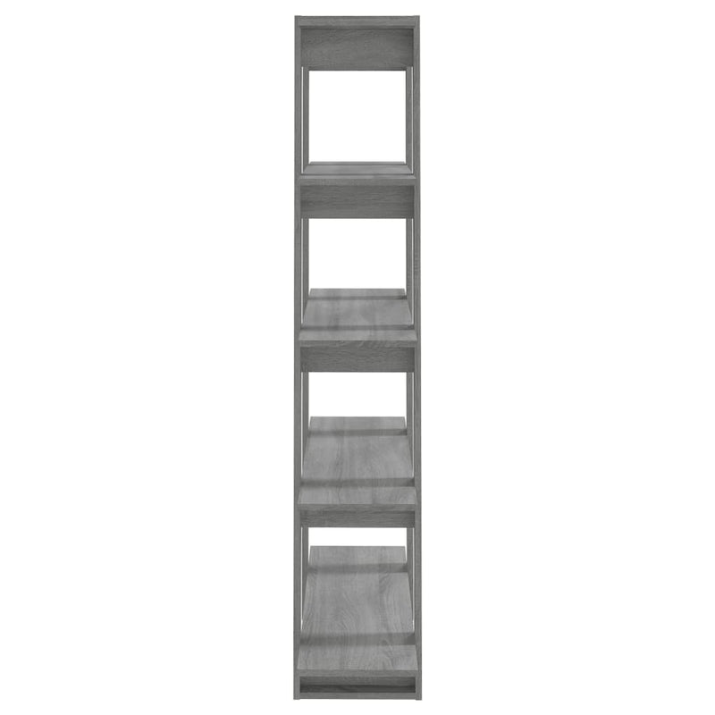 Book Cabinet/Room Divider Grey Sonoma 100x30x160 cm