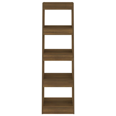 Book Cabinet/Room Divider Brown Oak 40x30x135 cm