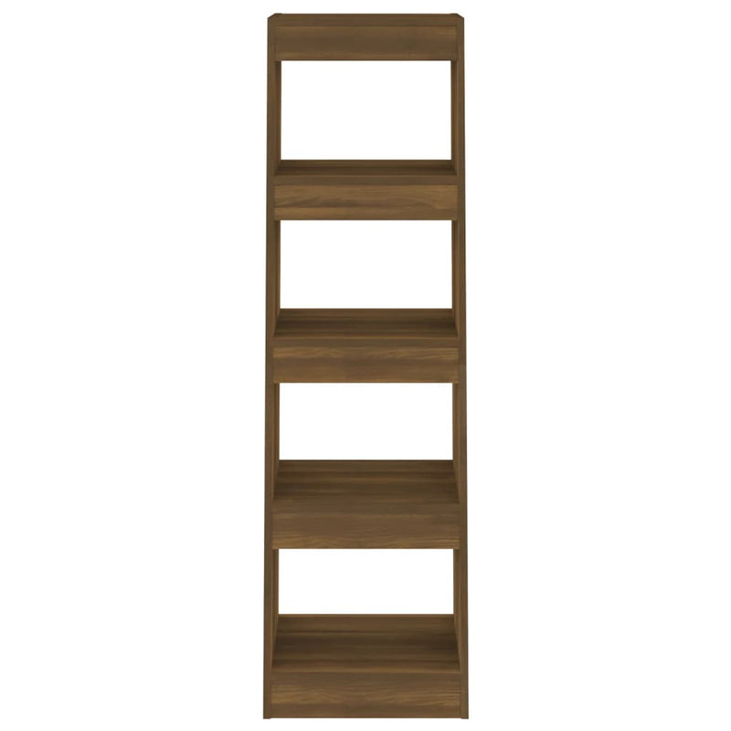 Book Cabinet/Room Divider Brown Oak 40x30x135 cm