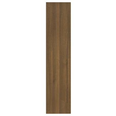 Book Cabinet/Room Divider Brown Oak 60x30x135 cm Engineered Wood