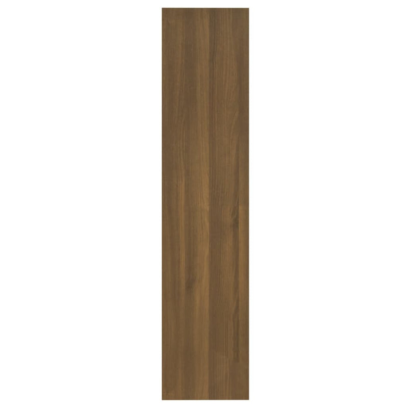 Book Cabinet/Room Divider Brown Oak 60x30x135 cm Engineered Wood